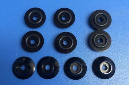 Kuza Wide Washer 3mm Black (with "O"Ring